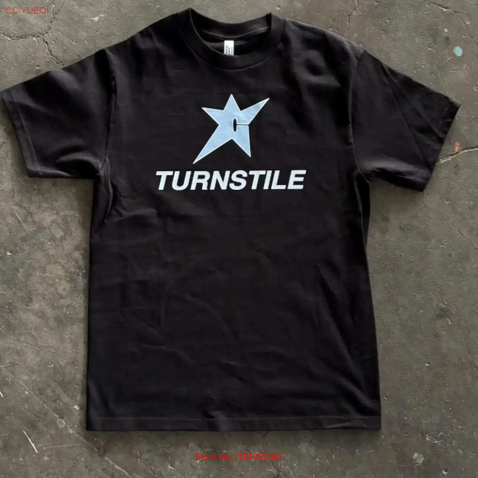 Vintage Fashion Logos - Turnstile Star Logo T Shirt unisex
