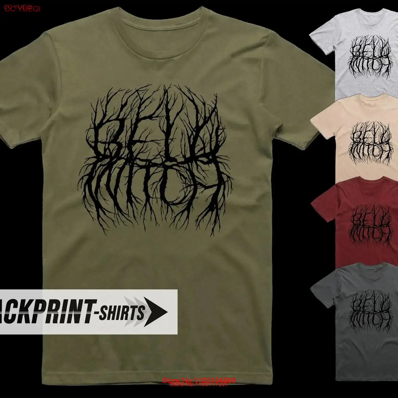 Vintage Fashion Logos - Bell Witch Logo V2 T Shirt