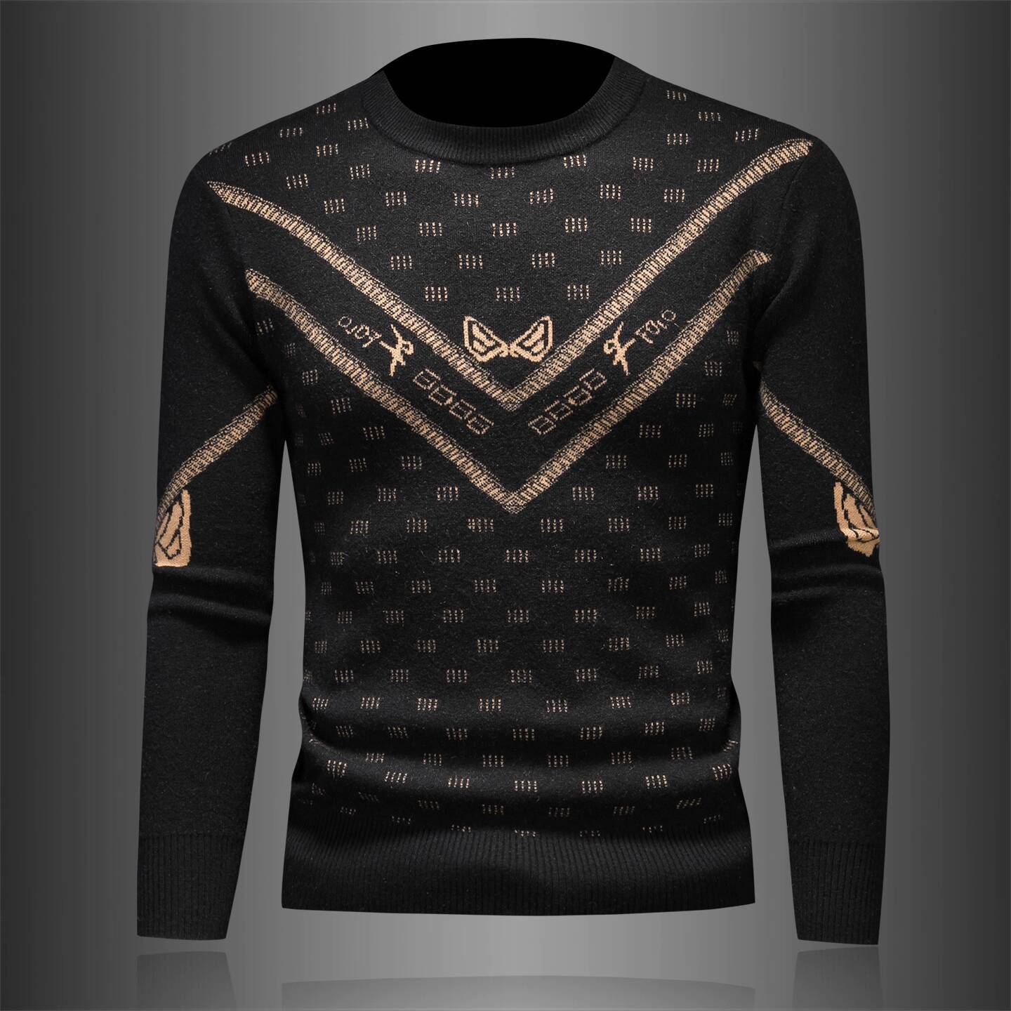 Vintage Fashion Club - Vintage Fashion Sweater Men Winter Men's