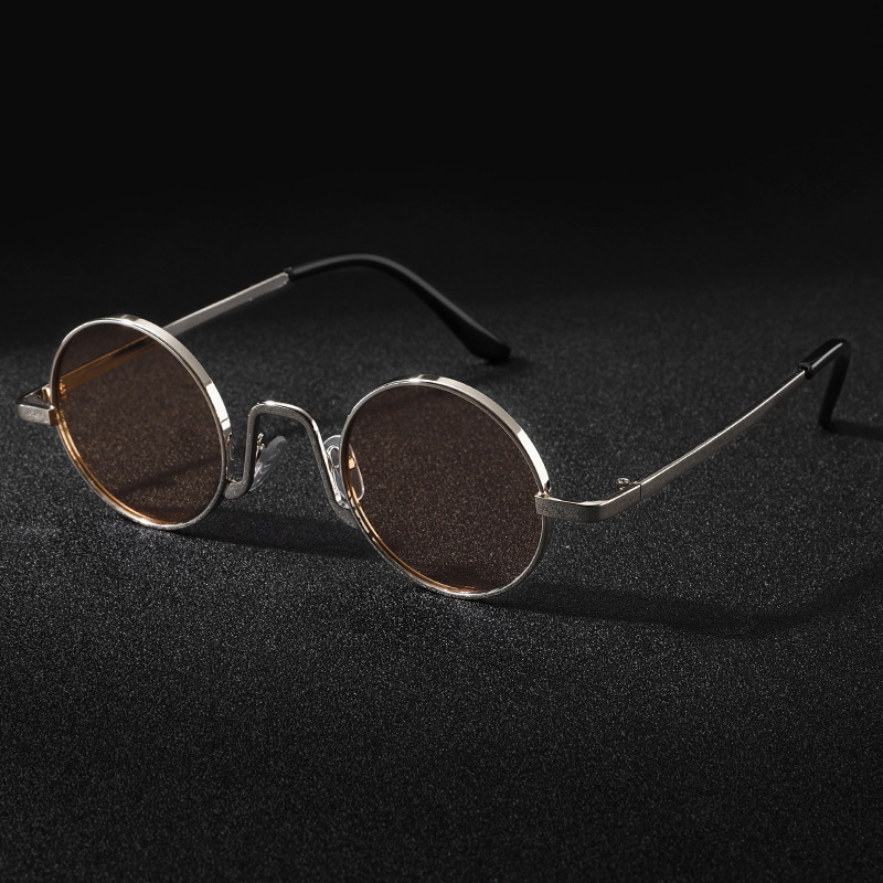 Vintage Fashion Glasses - Vintage Designer Outdoor Sunglasses Men Round