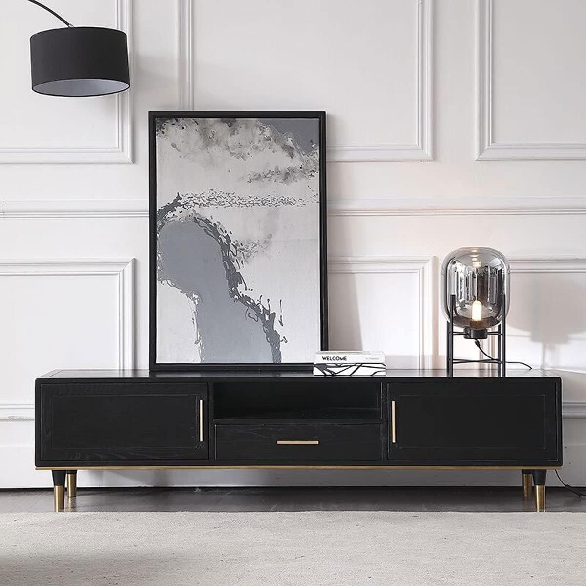 1Roll Black Waterproof Self-Ad - Vintage Fashion Wallpaper review and price