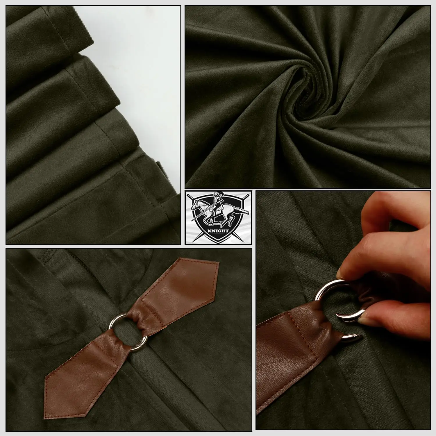 L'VOW Medieval Velvet Hooded C - Vintage Trench Coat review and price