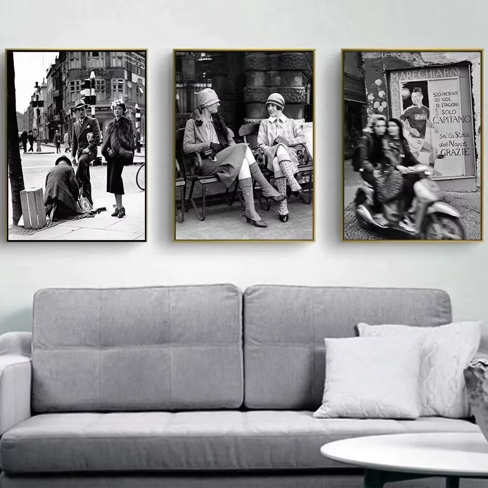 Fashion Black And White Vintag - Vintage Fashion Paris review and price