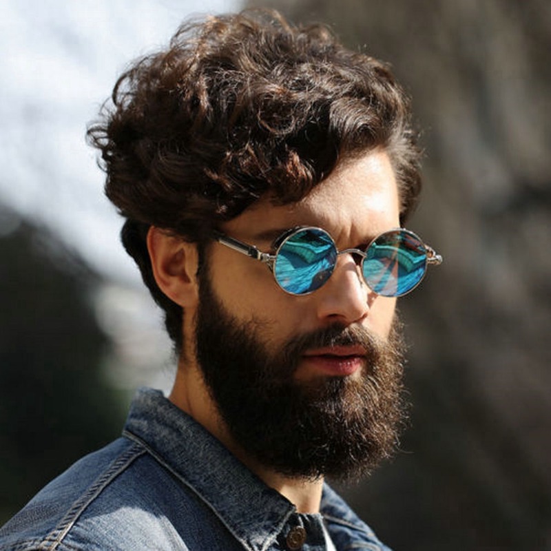 Metal Steampunk Sunglasses Men - Vintage Fashion Glasses review and price