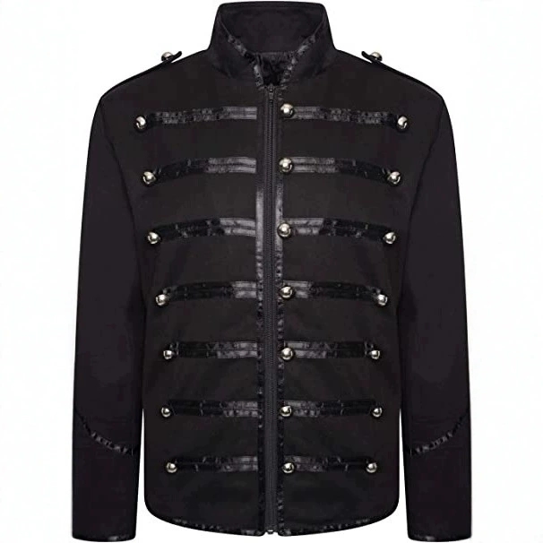 Men's Steampunk Rockstar Jacke - Vintage Trench Coat review and price