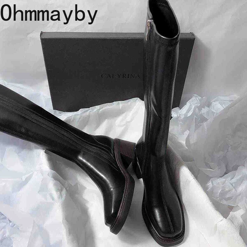 Vintage Thick Heel Women Knee  - Vintage And Modern Fashion review and price