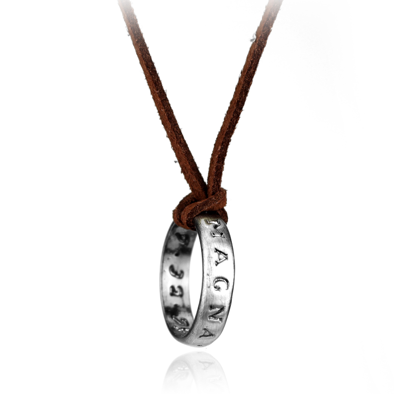 Game Anime Leather Chain Ring  - Vintage Fashion Accessories review and price