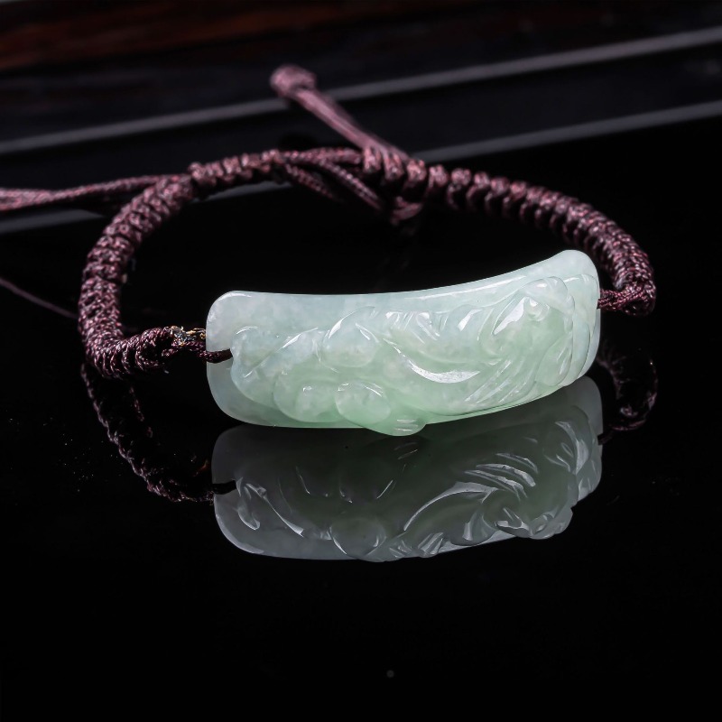 Burmese Jadeite Pixiu Bracelet - Vintage Fashion Accessories review and price