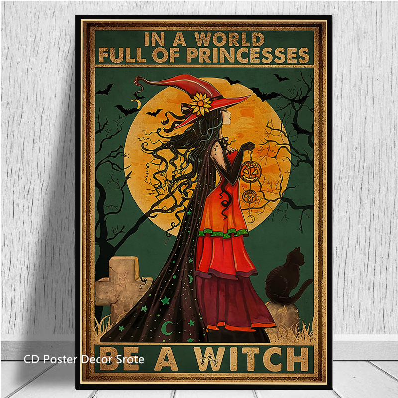 Kitchen Witchery Poster Retro  - Vintage Fashion Wallpaper review and price