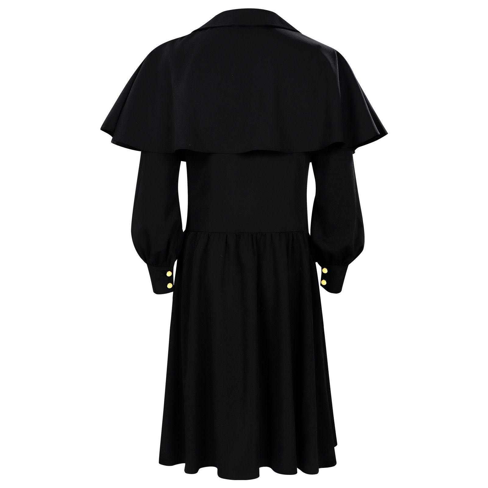 Vintage Gothic-style Men's Bla - Vintage Trench Coat review and price