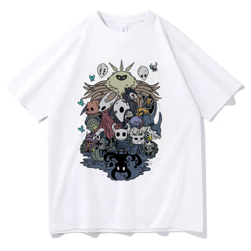 Hollow Knight t shirt shoujo b - Retro Vintage Korean Fashion review and price