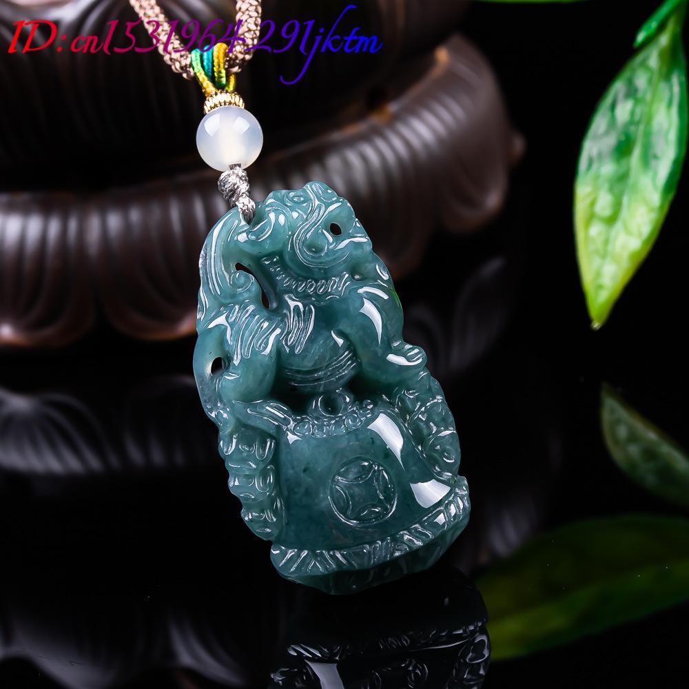 Burmese Jadeite Pixiu Pendant  - Vintage Fashion Accessories review and price