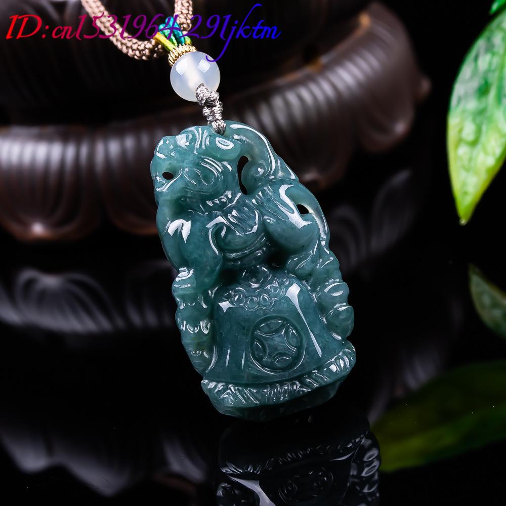 Burmese Jadeite Pixiu Pendant  - Vintage Fashion Accessories review and price