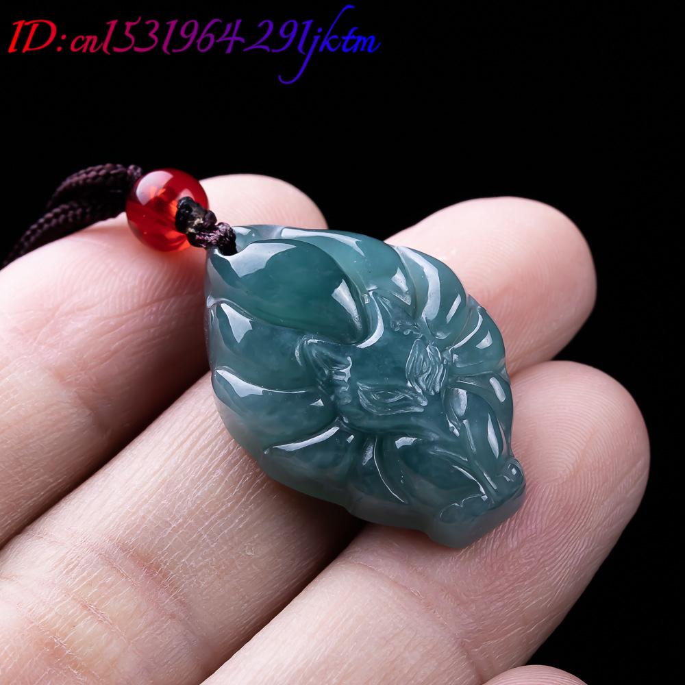 Natural Burmese Jadeite Fox Pe - Vintage Fashion Accessories review and price