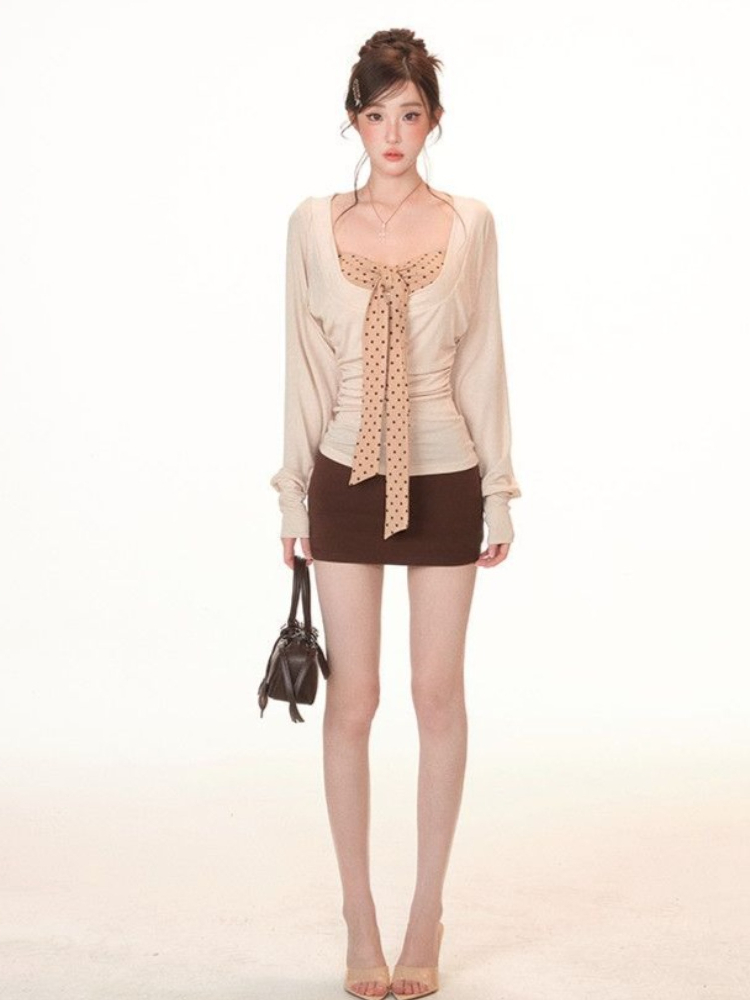 2026 Spring Vintage Blouse Sui - Retro Vintage Korean Fashion review and price