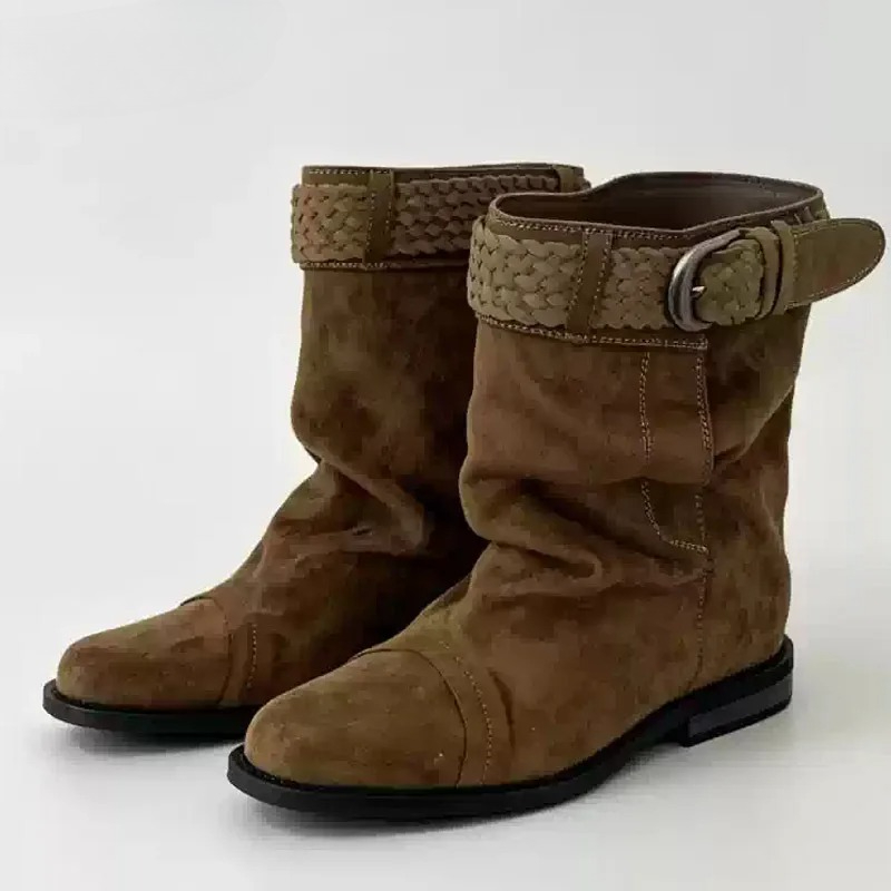 Aneikeh Low Heels Ankle Boots  - Vintage And Modern Fashion review and price