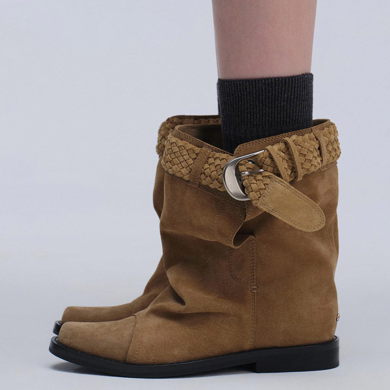 Aneikeh Low Heels Ankle Boots  - Vintage And Modern Fashion review and price