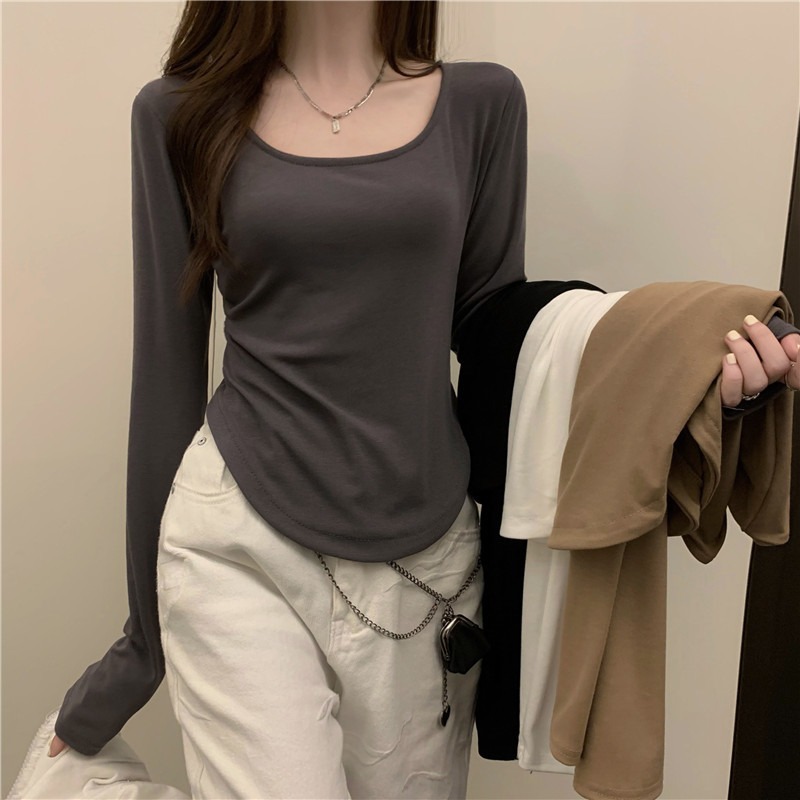 Autumn Korean Fashion Y2K T-sh - Vintage Fashion Club review and price