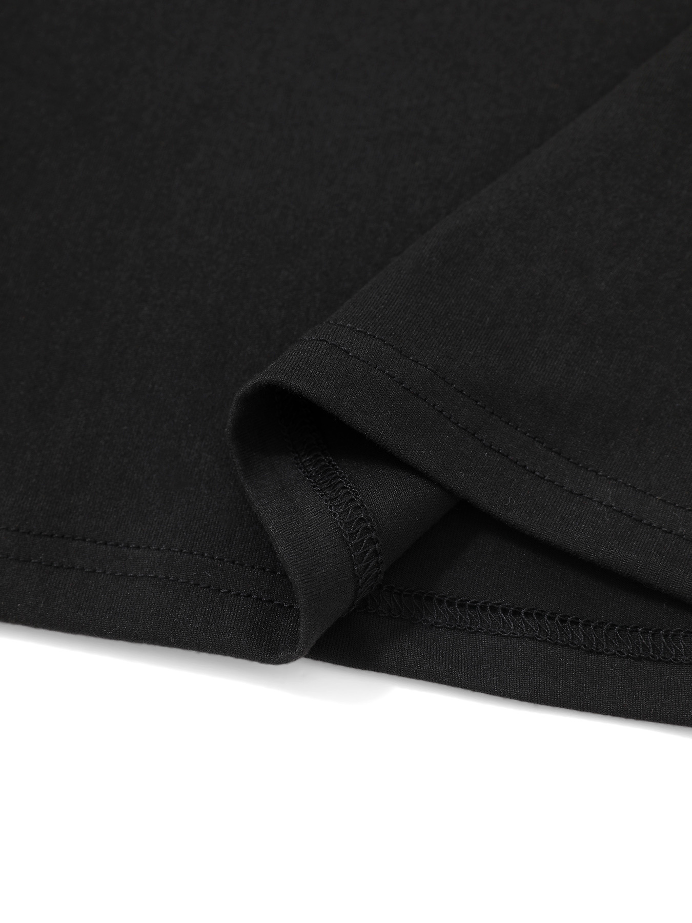 Women Black Crew Neck Short Sl - Vintage Fashion Club review and price