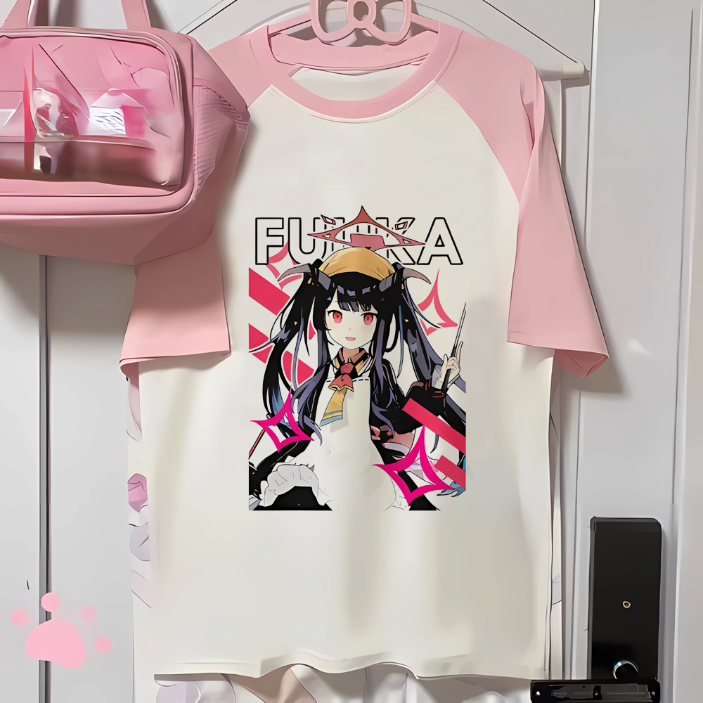 Blue Archive top tees girl vin - Vintage Fashion Archive review and price