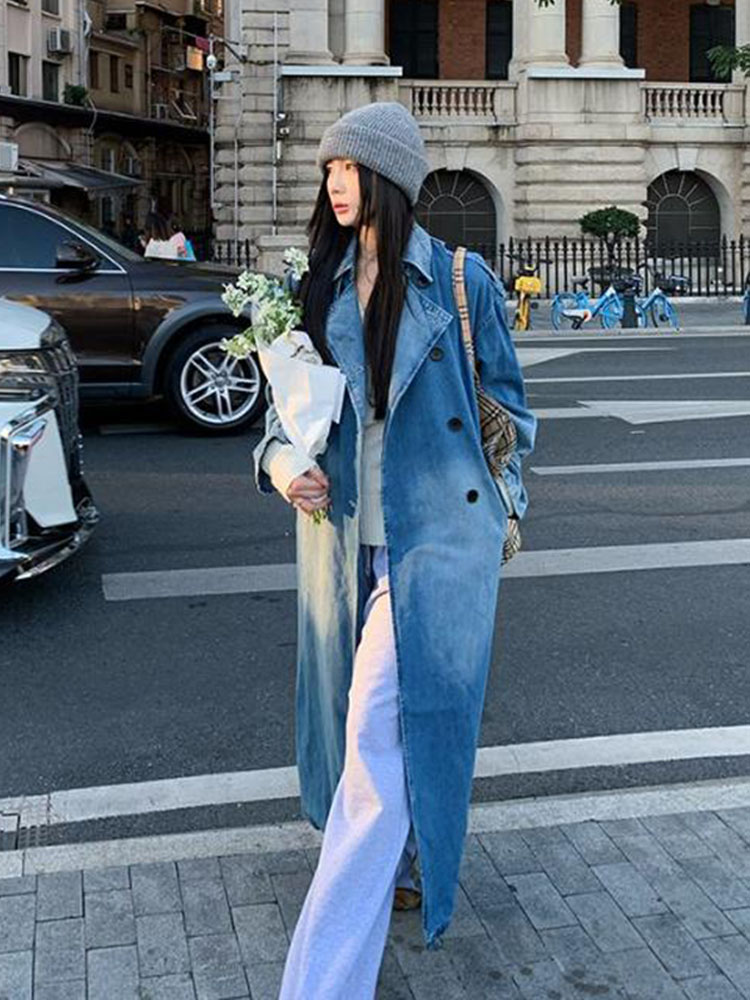 Hong Kong style double breaste - Vintage Trench Coat review and price