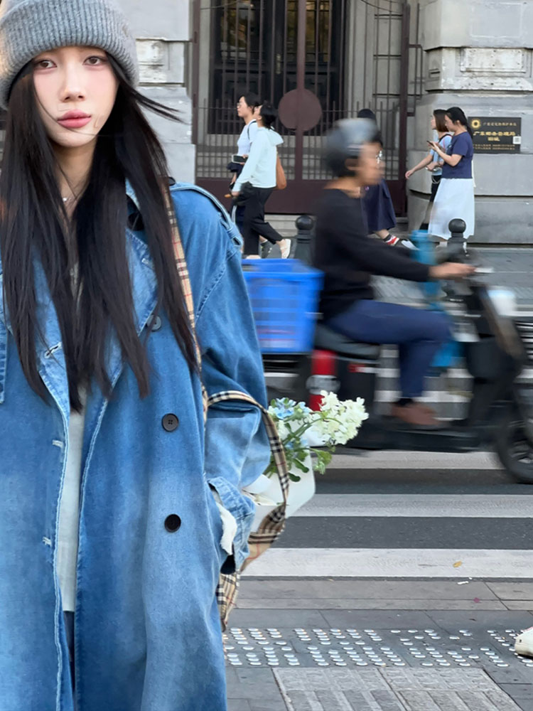 Hong Kong style double breaste - Vintage Trench Coat review and price
