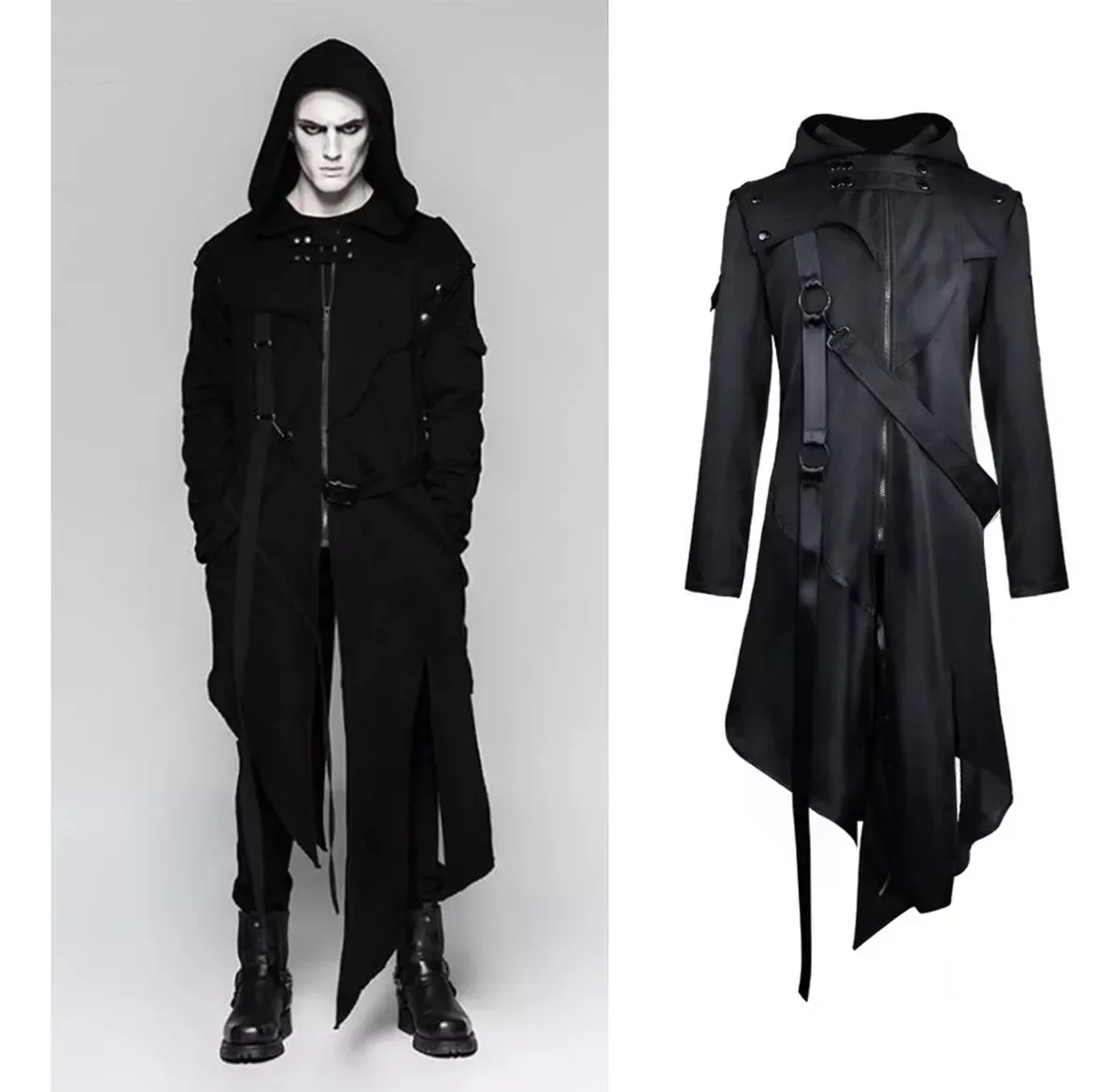 Steampunk Trench Coat Gothic J - Vintage Trench Coat review and price