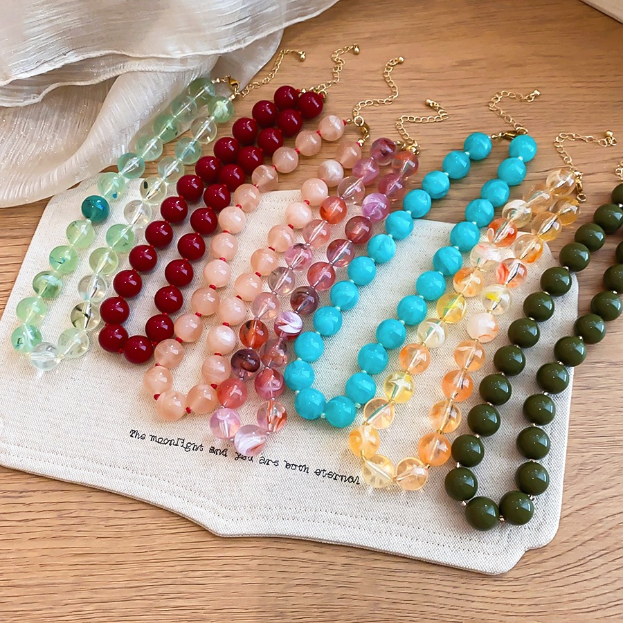 Solid Color Round Resin Beaded - Vintage Fashion Coloring Pages review and price