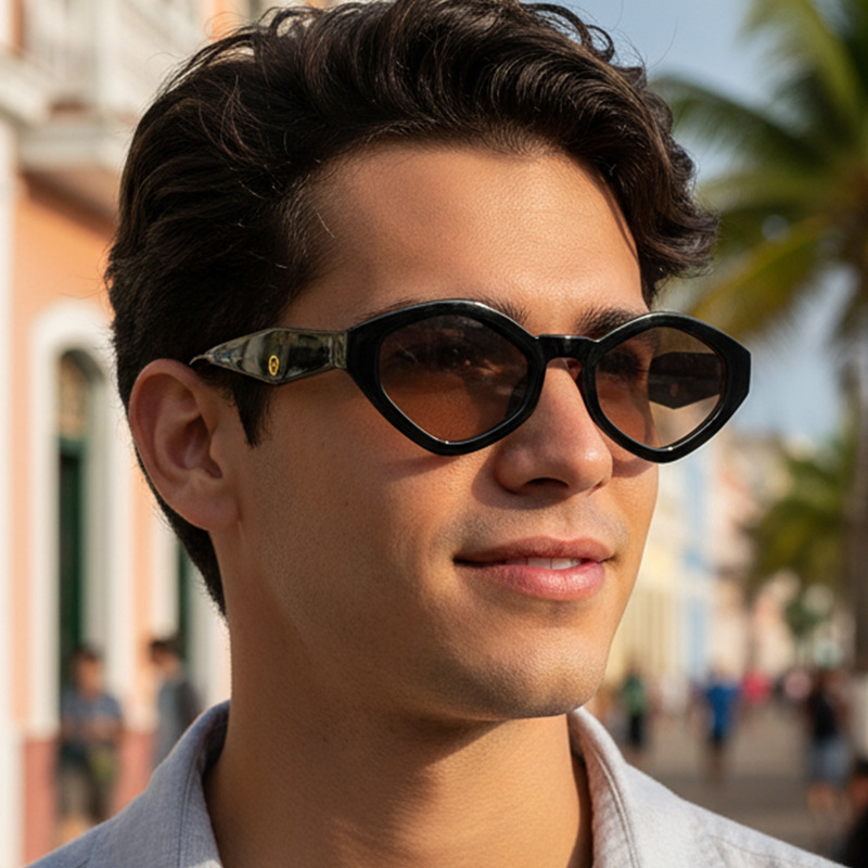 Cycling 2pcs Fashion Polygonal - Vintage Fashion Glasses review and price