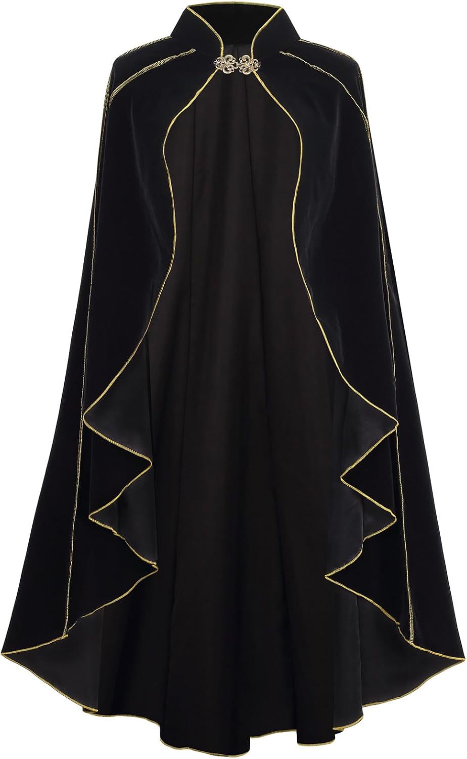 Gold Trimmed Medieval Plush Cl - Vintage Trench Coat review and price