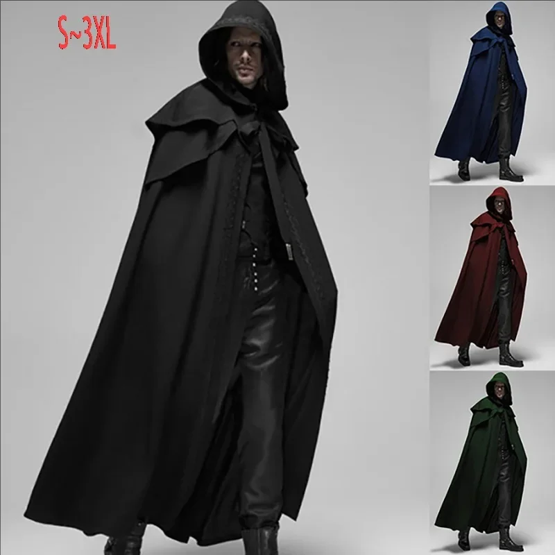 Men Monk Cosplay Outfit Mediev - Vintage Trench Coat review and price
