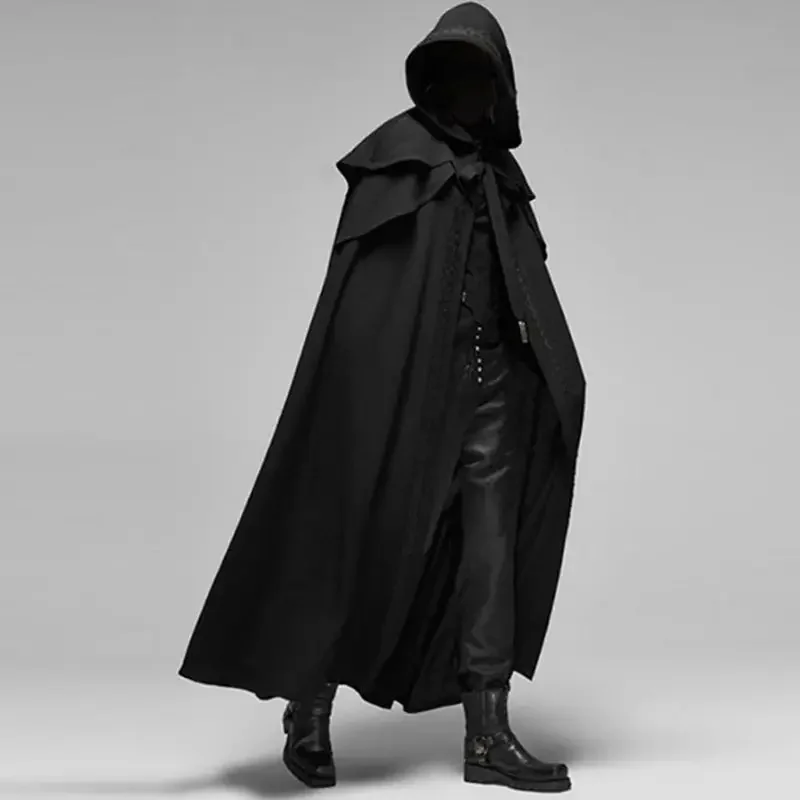 Men Monk Cosplay Outfit Mediev - Vintage Trench Coat review and price