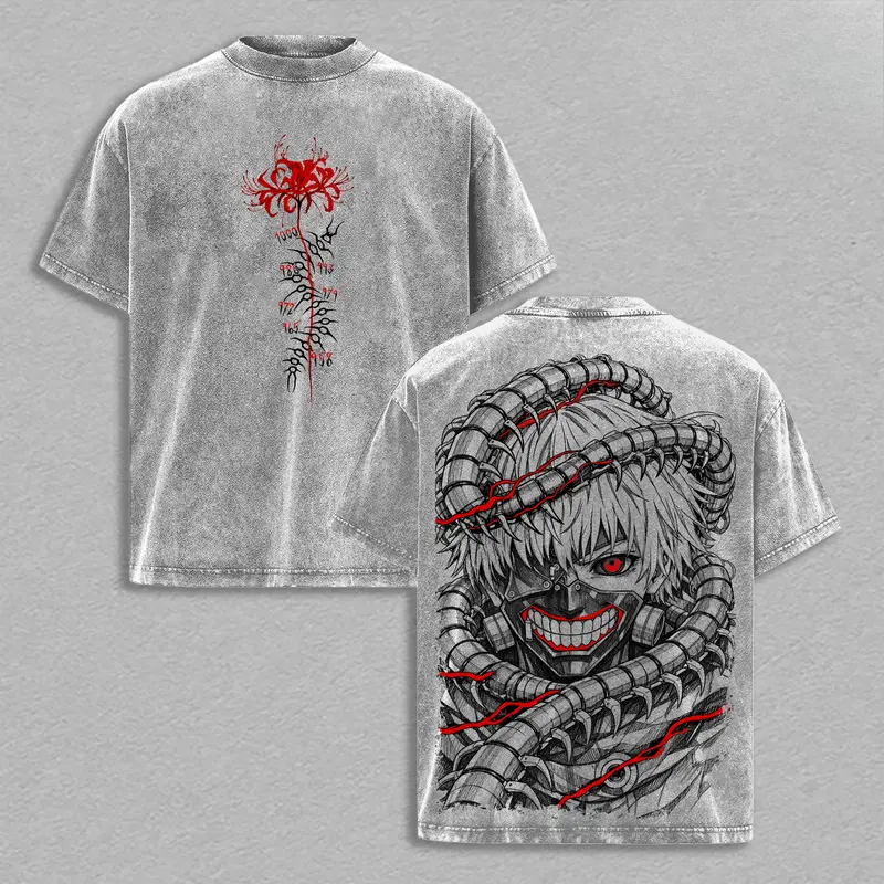 Manga Kaneki Ken Retro T Shirt - Vintage Fashion In Tokyo review and price