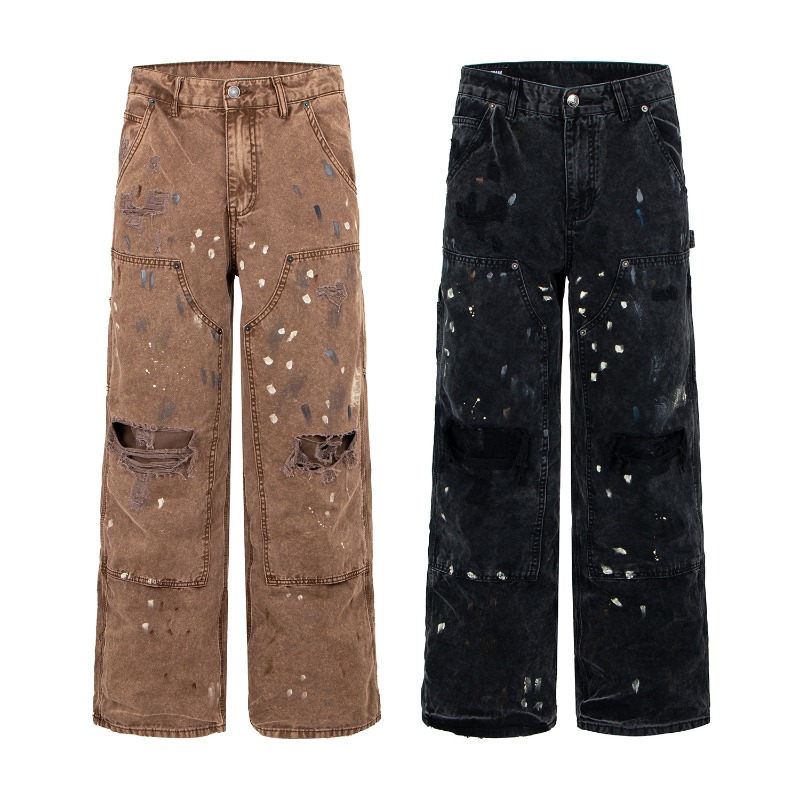 American Retro High Street Rip - Retro Vintage Korean Fashion review and price