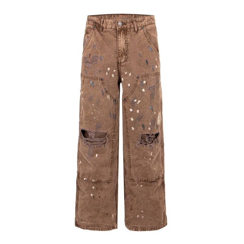 American Retro High Street Rip - Retro Vintage Korean Fashion review and price